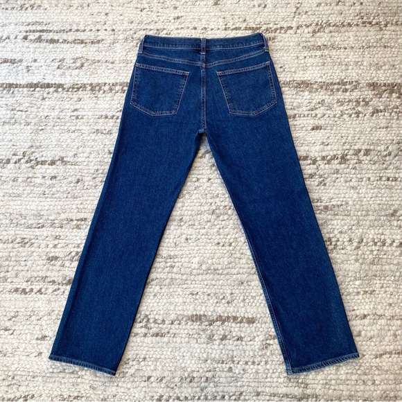 GAP ’90s NWOT Straight Leg High Rise Jeans in Dark Wash, Size 6 / 28 P - Picture 9 of 12